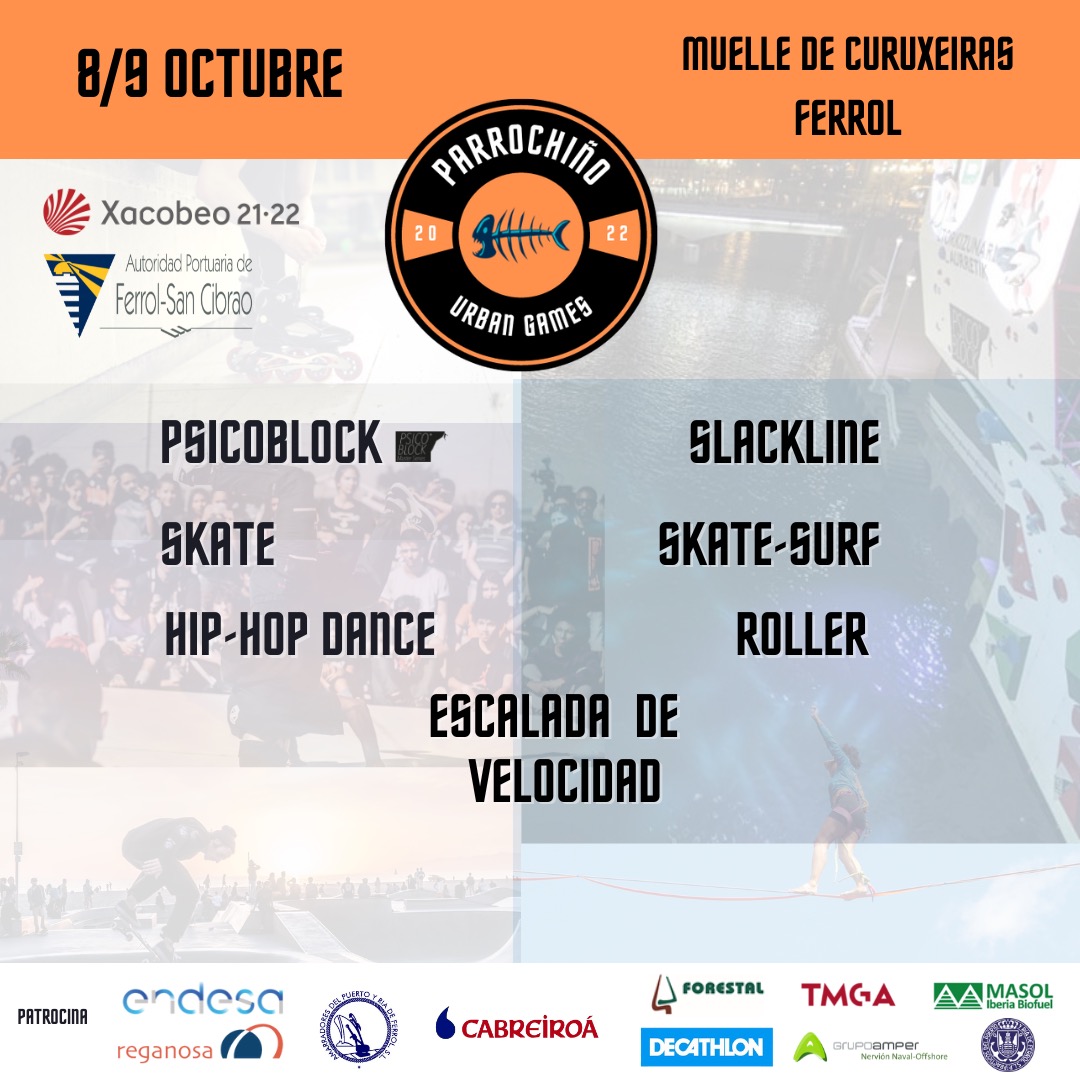 👋🏼👋🏼

😎 Parrochiño Urban Games
🤙🏼 El sábado después del partido
⚡ La prueba psicoblock!

🤙🏼🤙🏼