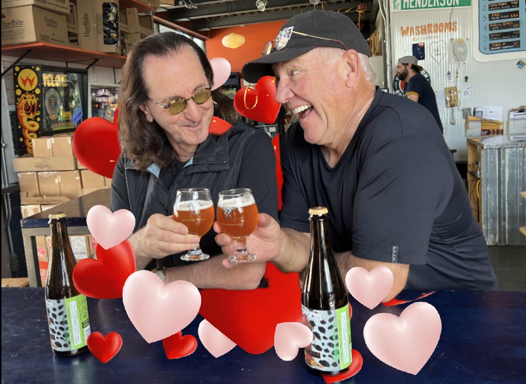 Tinathread's tweet photo. LOVING this today #RushFamily @HendersonBeerCo ❤️🍻 https://t.co/cFjme0OmCA