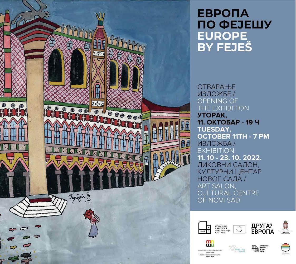 We are up to promote work by Emerik Feješ (1904-1969), one of the globe’s biggest names in naive &amp; marginal art. We partnered with MNMU and <a href="/kcnovisad/">Kulturni centar NS</a> to show you the best of his urban visions! <a href="/novisad2022/">Novi Sad 2022</a> Thank you <a href="/min_kulture/">Министарство културе</a> &amp; <a href="/NoviSadGrad/">Град Нови Сад</a> for the support. <a href="/visitns/">Lachlan Hemmings</a>