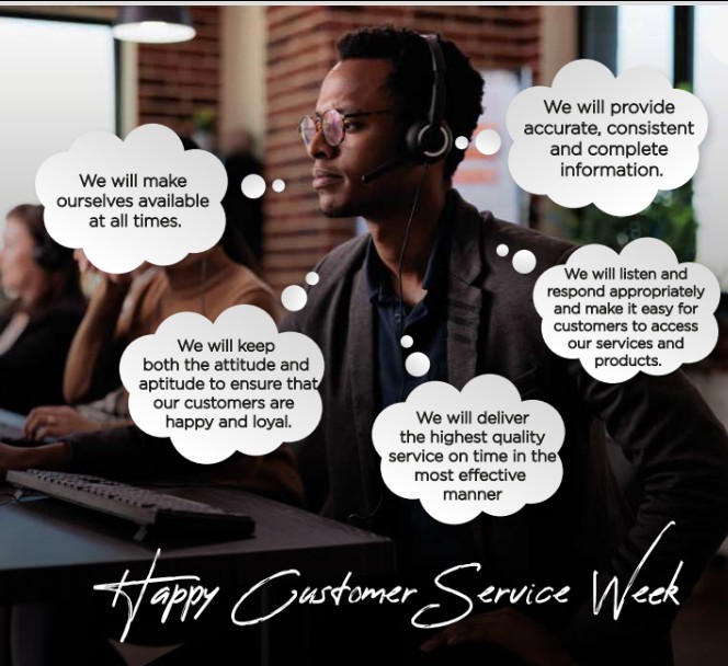 ZIBinsurance's tweet photo. Join Us as we celebrate Customer Service Week at Zimbabwe Insurance Brokers https://t.co/1Y7mzgTXY4