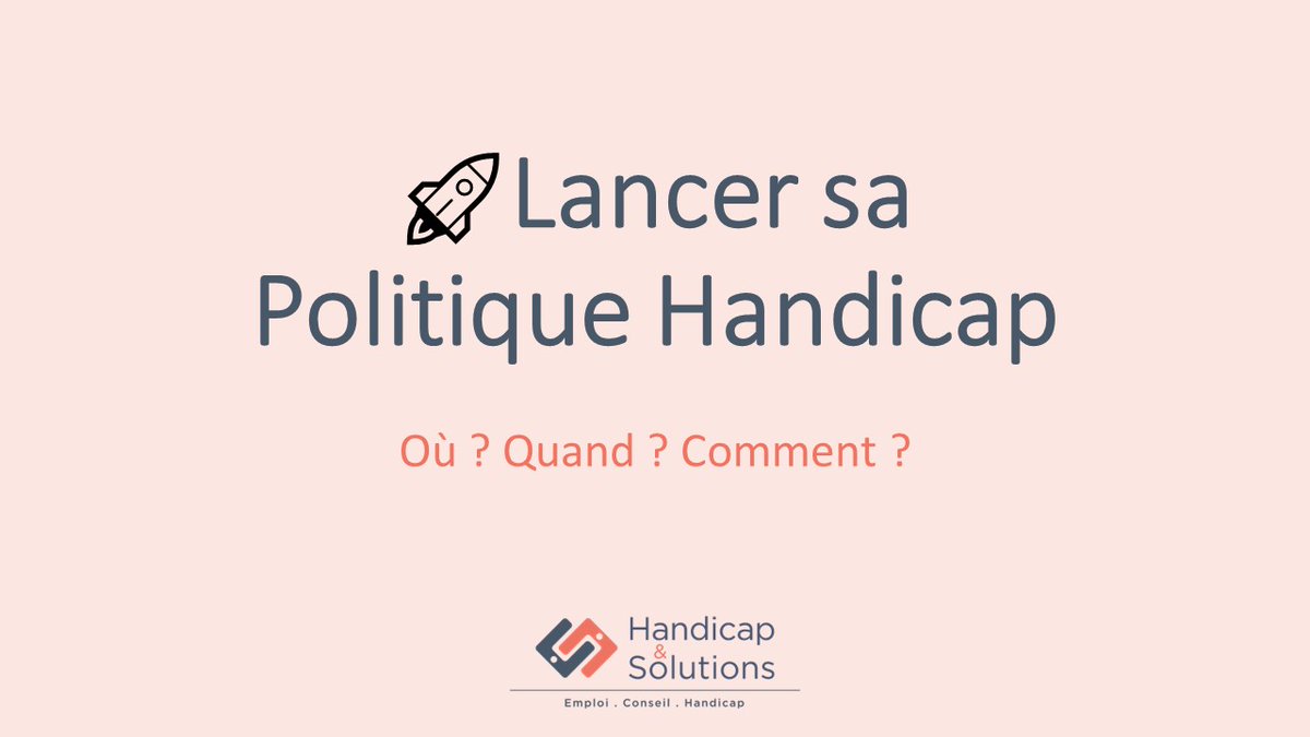 Handi_Solution's tweet photo. ♿ Quelque chose de prévu pour la semaine du handicap ❔ #SEEPH2022🤔
Le lancement de votre Politique Handicap ?
https://t.co/qkRsv5tyEs https://t.co/4kN9KIVmSm