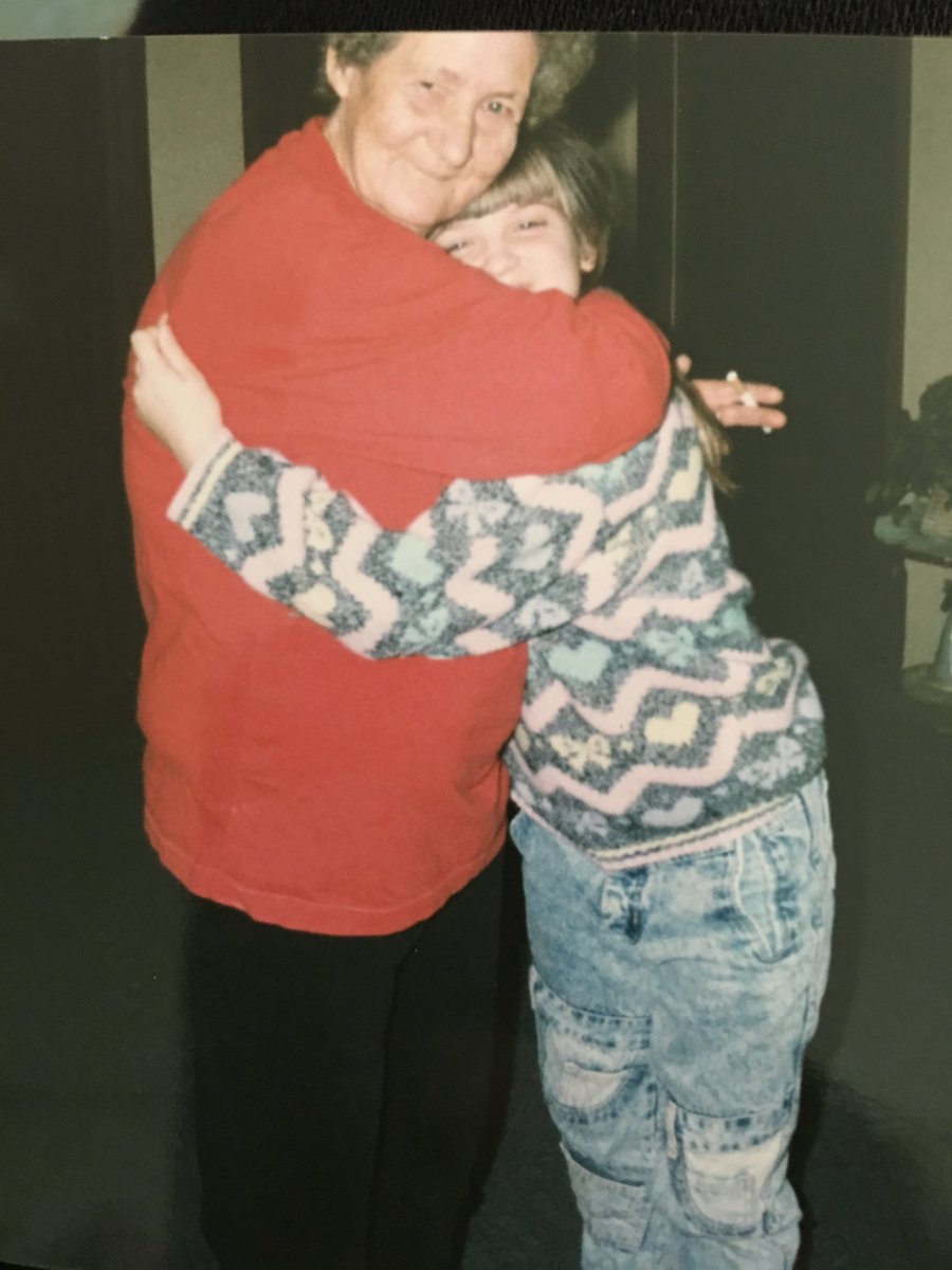 Throwback Thursday!! Me with my great grandma Goldie up in the hills of KY! Rocking the 90s! #ServeCustomersFirstWeek #LifeAtATT #CustomerServiceWeek #SCFW #SCFW2022 <a href="/CoachJasPrice/">Coach Jas™️</a> <a href="/TDE_Culture/">Total Domination Everyday</a>