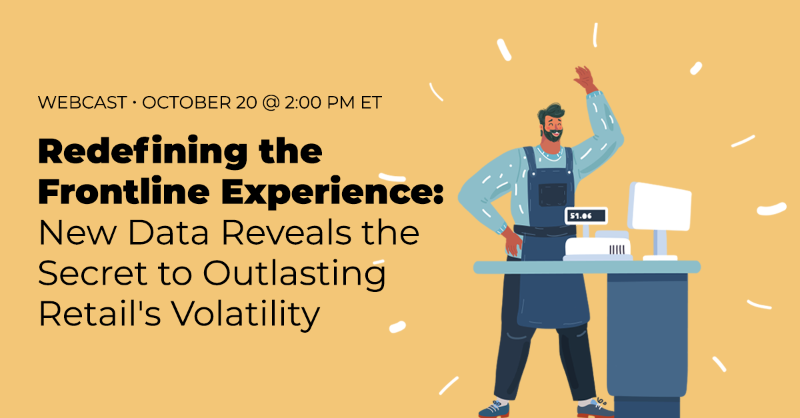 RTouchPoints's tweet photo. TODAY @ 2 PM ET: Get the latest #retail-specific data on the critical role managers play in driving associate performance — and how both parties can influence business profitability when aligned and engaged @nudgeforwork