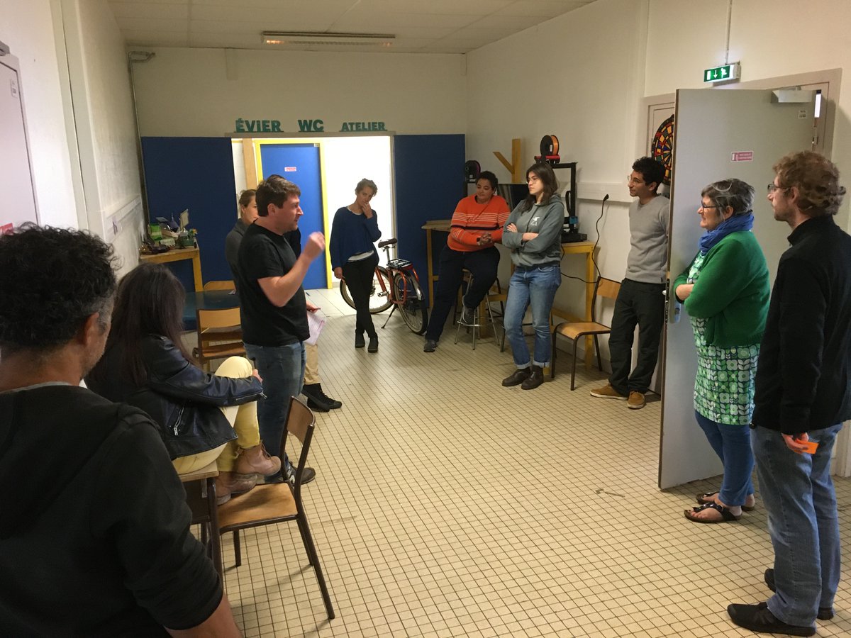 Prototyper un tiers-lieu de culture scientifique à #Brest les envies sont fortes et les projets sont là ! #sciences #hackathon #tierslieux