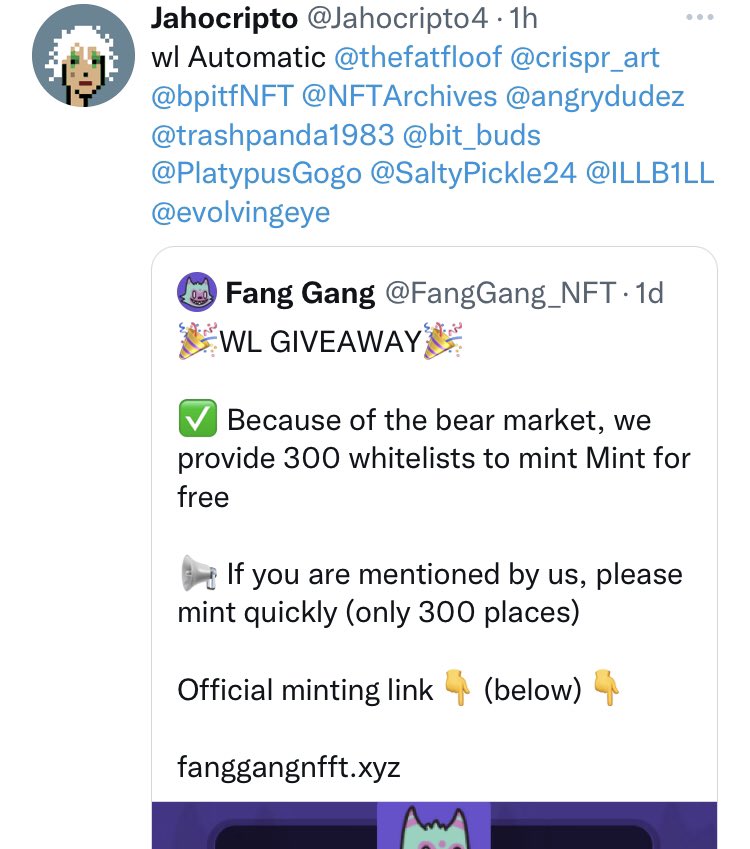 angrydee_nft's tweet photo. Fucking scammers, there’s nothing left to scam GTFO https://t.co/Zry39PVlg8