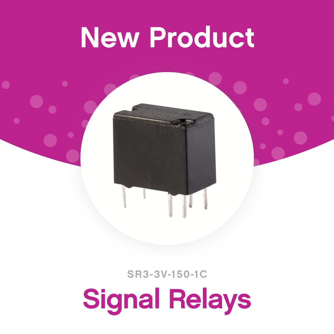 sameskydevices's tweet photo. Check out CUI Devices' low signal relays featuring SPDT (1 Form C) or DPDT (2 Form C) contact forms. || View Now: https://t.co/zWXlGgw48P
#CUIDevices #Relays #SignalRelays #Components #ComponentManufacturer #Engineering #DesignEngineer https://t.co/c4uUp9YCrY