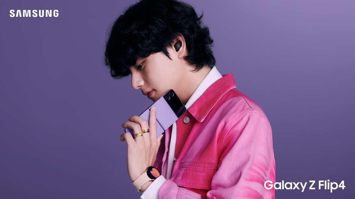 #V and #GalaxyZFlip4

¿Elegís también en Bora Purple?
