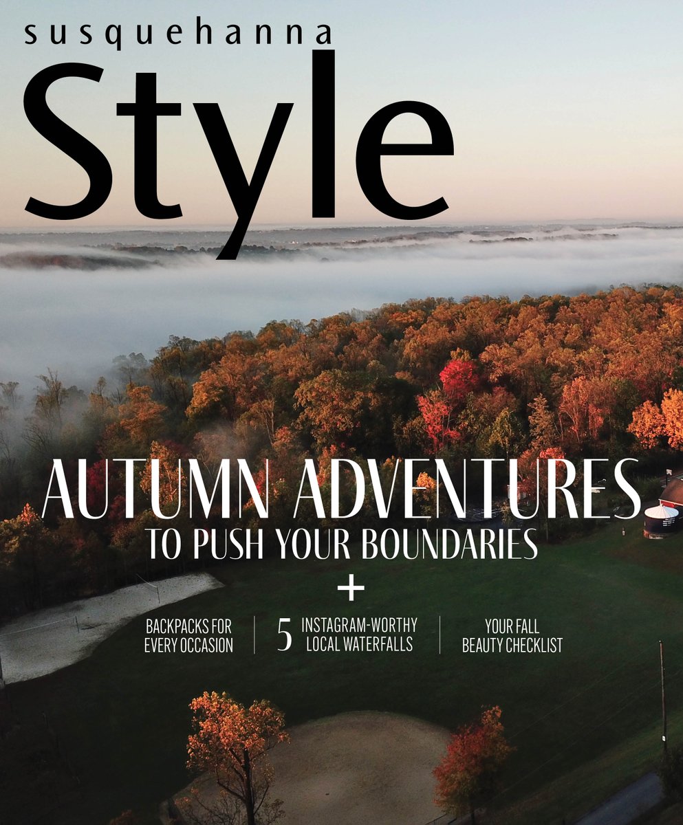 SusquehannaStyl's tweet photo. Take a step outside your comfort zone this fall with help from this year's Autumn Adventure Issue!

https://t.co/iLMB1vkaIJ https://t.co/6Y1fxBxzGu