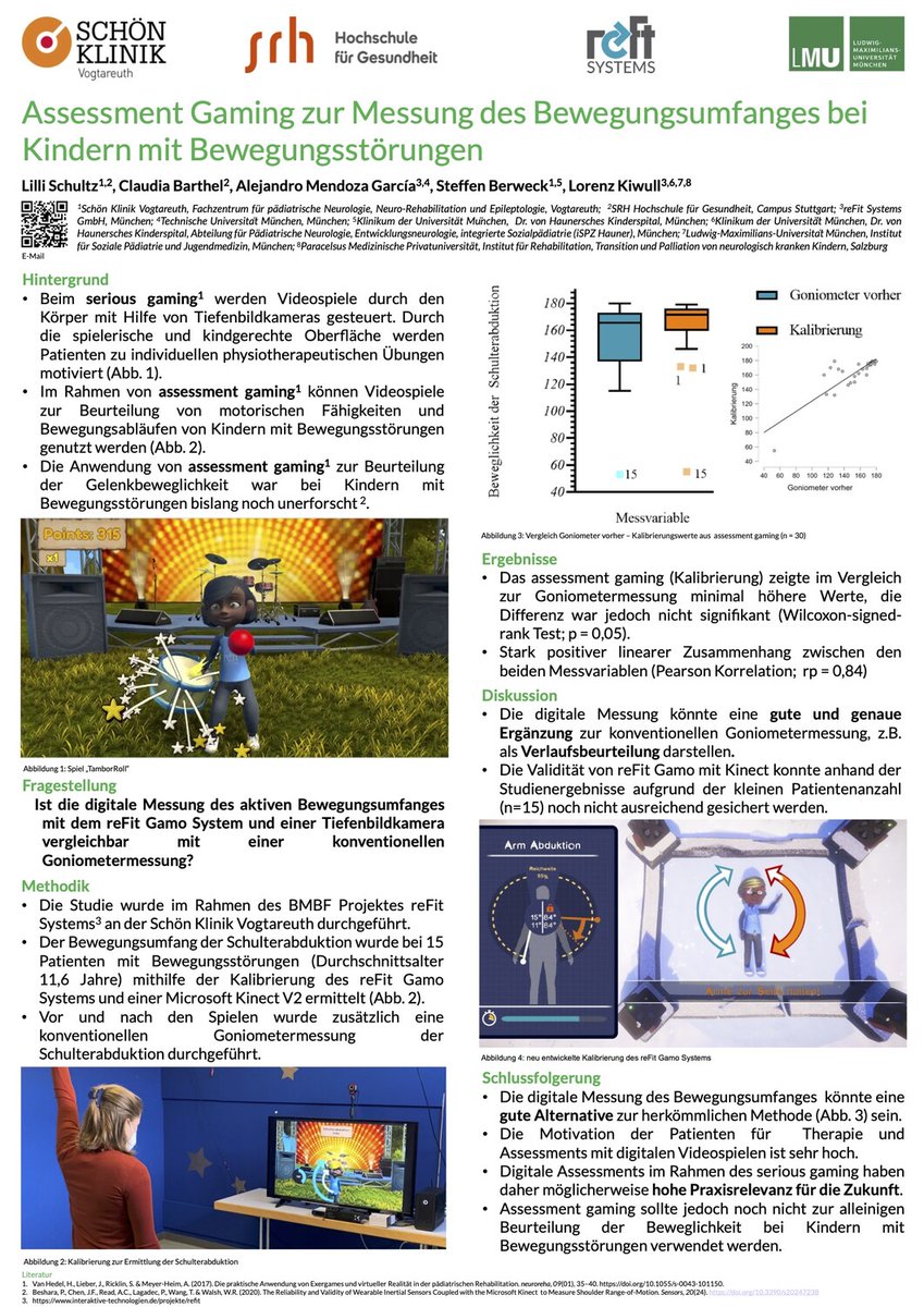 We're really excited to see how Gamo can be used in professional environments - and be fun for kids at the same time! 
#refitgamo #physio #gamification #rehab #physiotherapie  #gamesforhealth #digitalhealth #exergames #seriousgaming #rehabilitation #medicaldevice