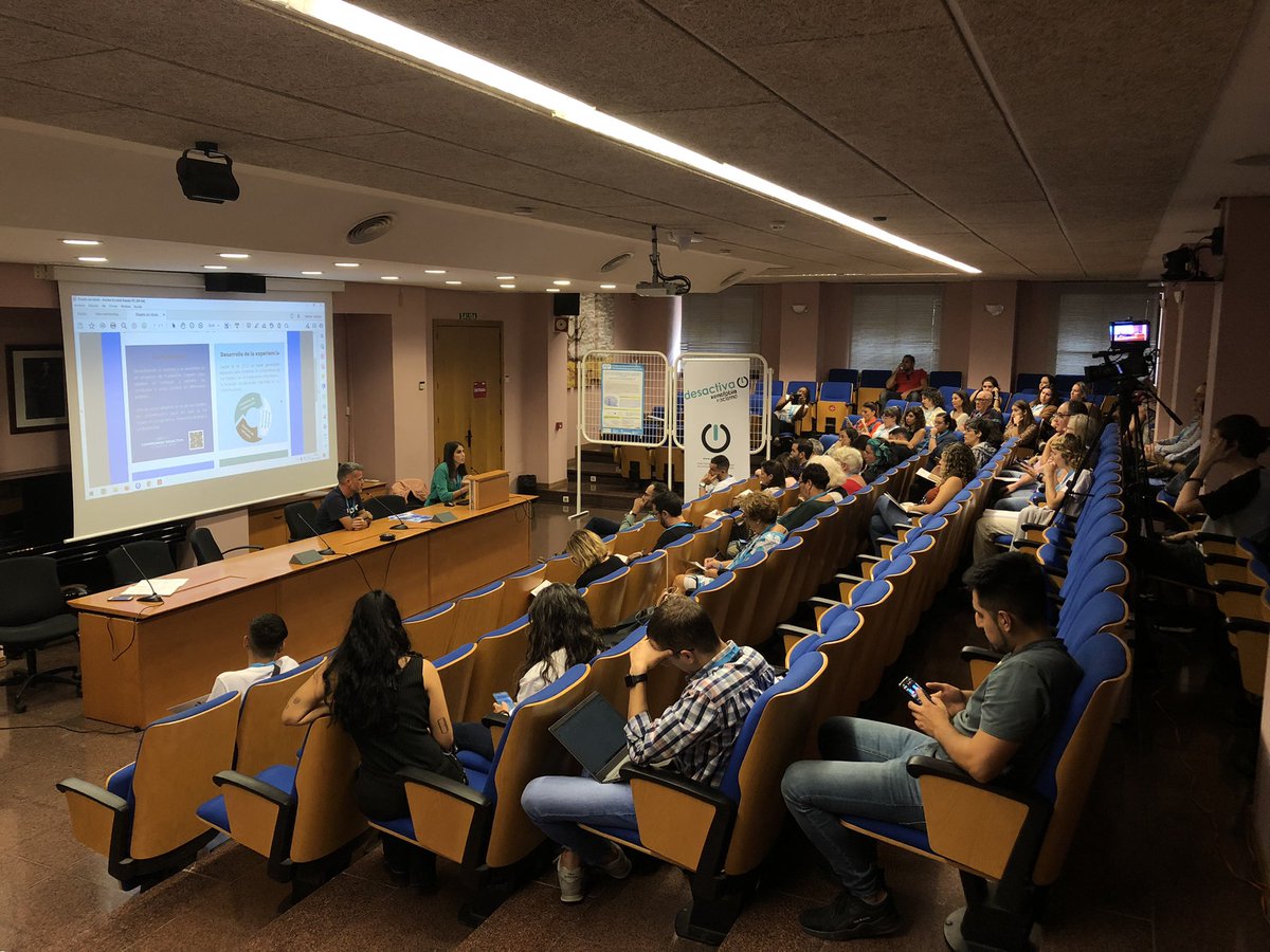 islamenmurcia's tweet photo. El proyecto @desactivaoff de @FundacionCepaim ha sido presentado por @Sandra_SL y @JAngelGimenez @estaentuman0 @ColumbaresONG https://t.co/Ee6Qhki7d5