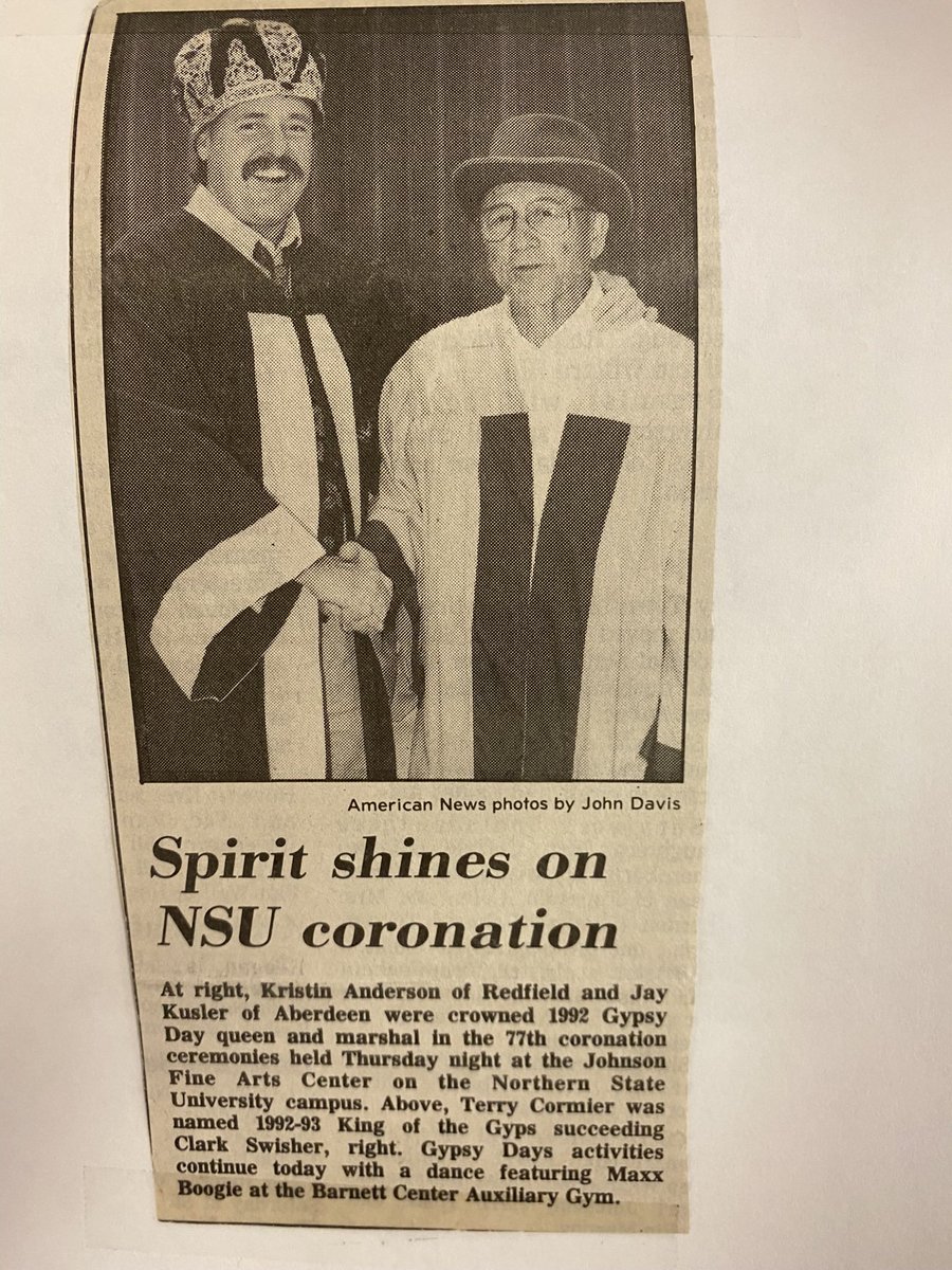 NSUGyps's tweet photo. Gyps Memories with an NSU Legend, Clark Swisher https://t.co/nLHQD9XmPY