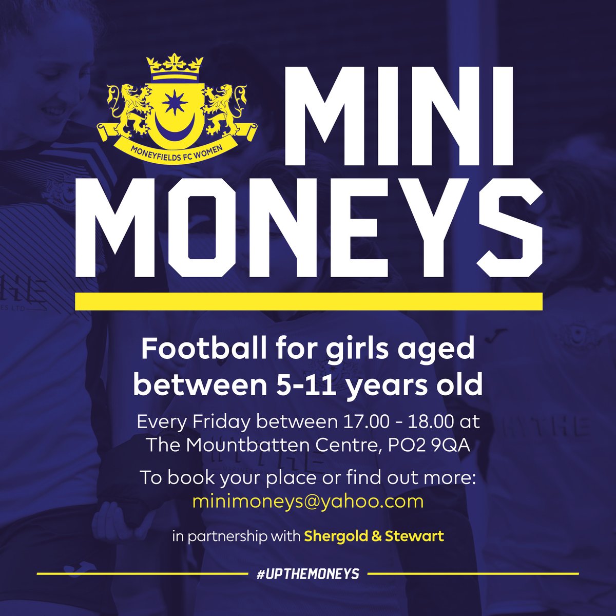 Get Involved. #UpTheMoneys