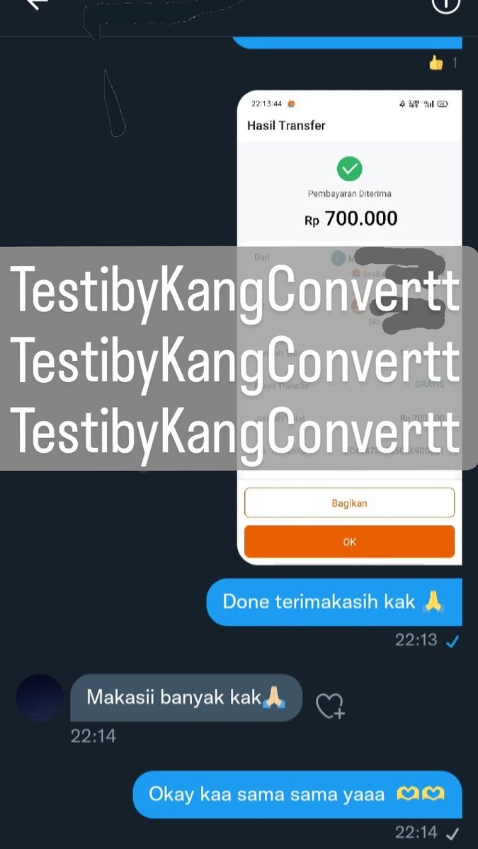 kangconvertt's tweet photo. Testi 6/9
Fresh testiii ✨
264. Gestun spaylater to bca
265. Gestun spaylater to bri
#testikangconvert https://t.co/3nlM2aAfQ0
