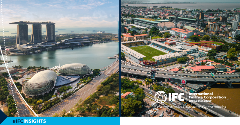 IFC_org's tweet photo. From agribusiness to financial services, commercial ties between Africa and Singapore have never been stronger. Read more in #IFCinsights.
