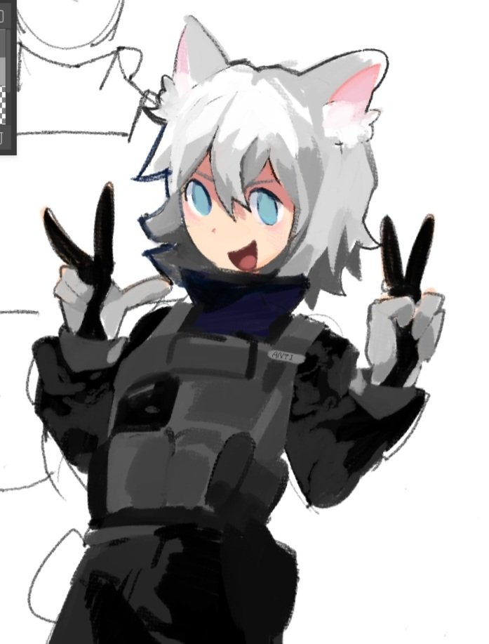 ︎ ︎ on X: phantom forces catgirl  / X