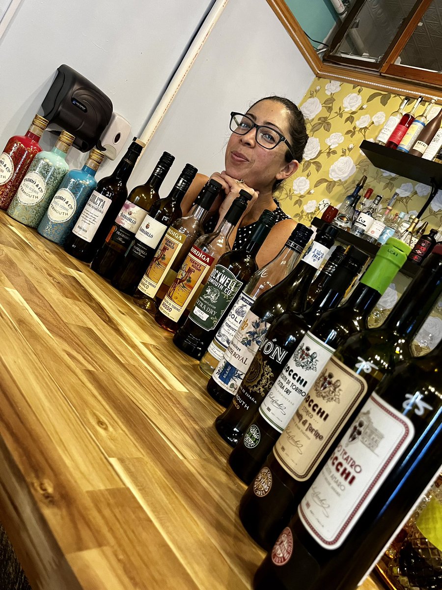 Vermouth &amp; Sherry Blitz TODAY! 
Going to be sampling and teaching all of it! 

Come hang with me, I’ll be at Grand Spirits all day, some amazing Beef Bourguignon Stew Special and Cheese &amp; Charcuterie plates to snack on, &amp; Natasha Happy on Vermouth 🍸

<a href="/STLginclub/">South City Gin Club</a> Vermouth Party?