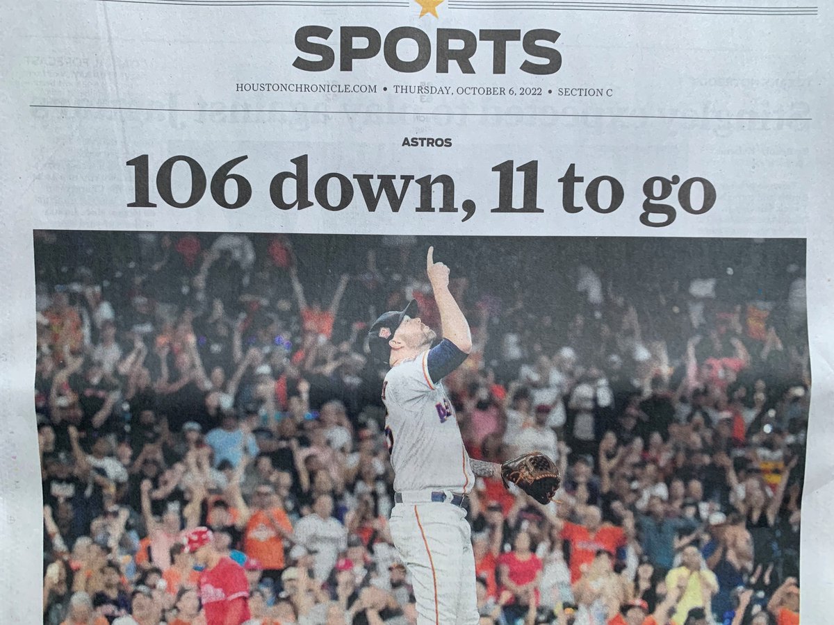 MarcCommentary's tweet photo. Playoff Bound #Astros #LevelUp #MLBplayoffs2022 
#RevCap #GOPLiesAboutEverything 
https://t.co/lNBdQjgv4B https://t.co/zmXqrXfIWP