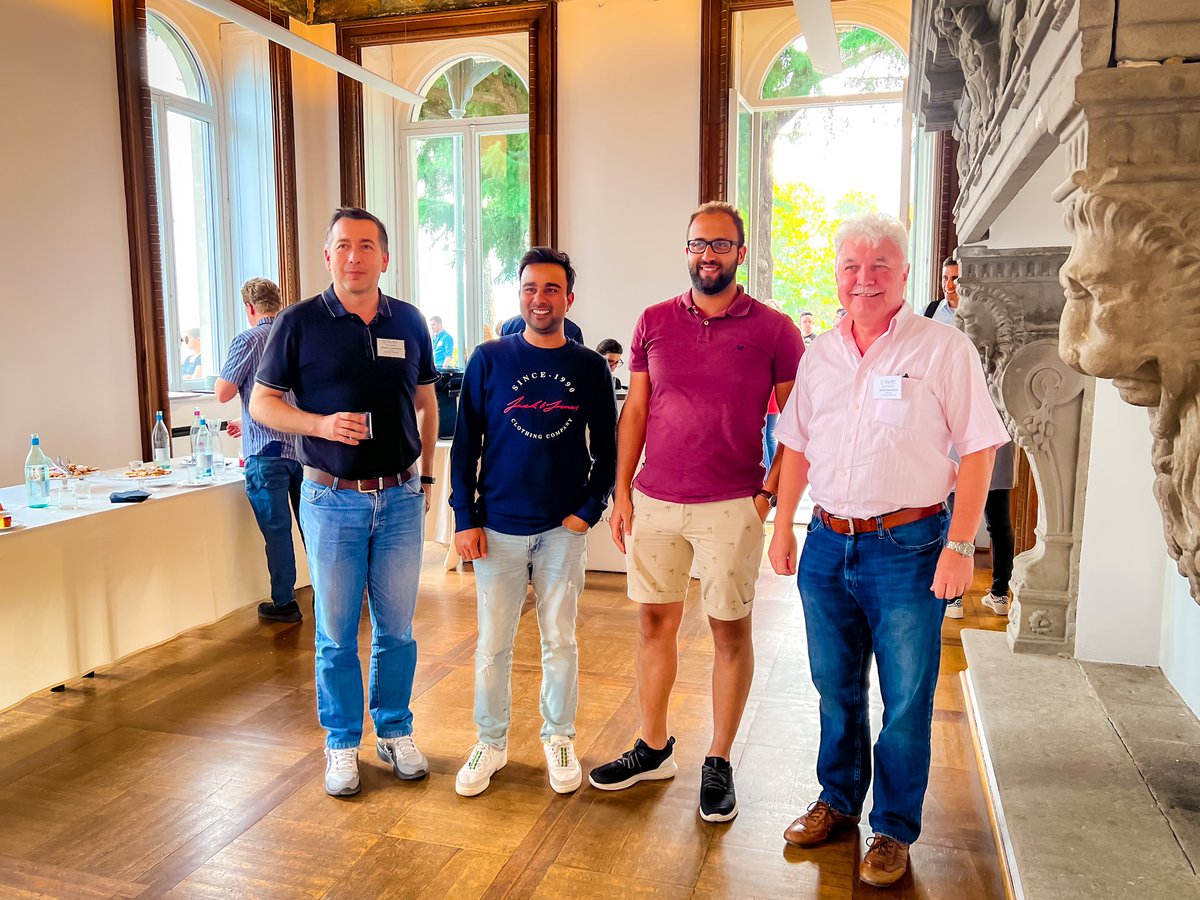 javedali99's tweet photo. Spotted two of my former professors from @ihedelft and found out they’re having a @CLINTH2020 project meeting at the same location as our #Como2022 training school.

It's always a pleasure to meet them and catch up. We talked about our research and any potential collaborations. https://t.co/c8ZoxRg3tV