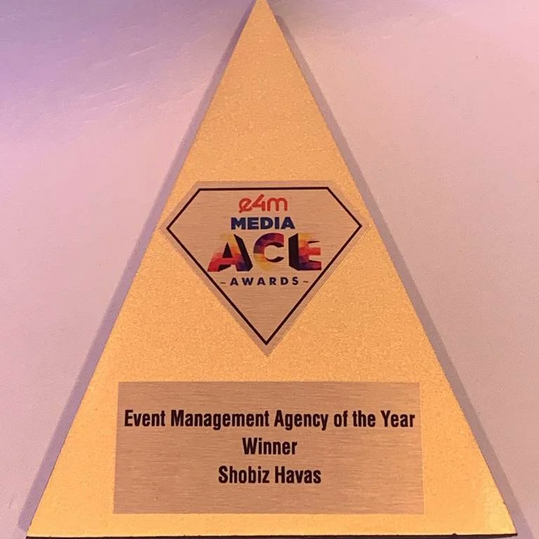 We won the Event Management Agency of the Year at the e4m media ace awards 2022. A big thank you to our clients, partners, Shobizwallas and the Havas group. @tobaccowala @HavasGroupIN . #shobiz #havasgroup #shobiz40 #bettertogether #wearehavas #awards #awardwinner