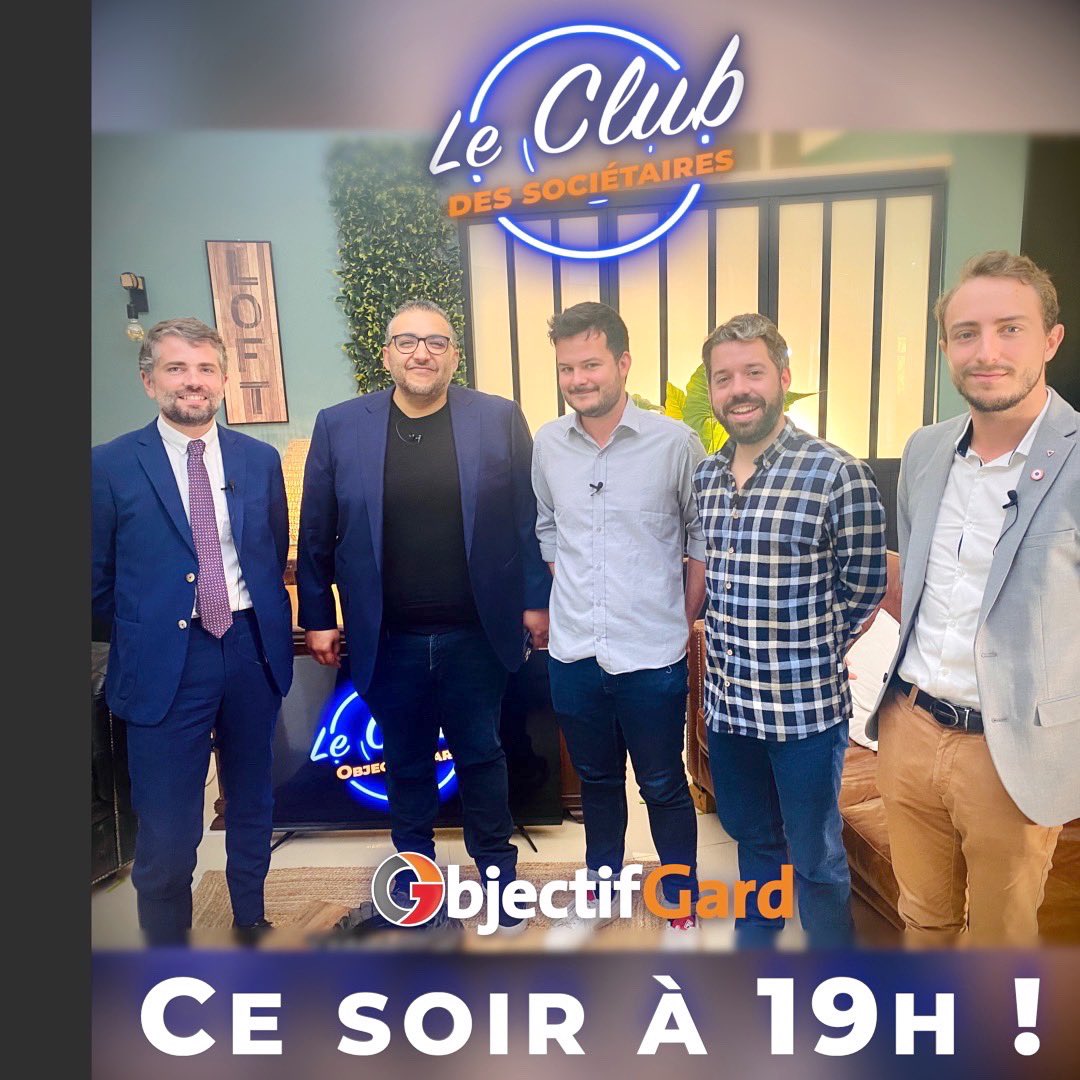 objectifgard's tweet photo. Ce soir à 19h c'est l'heure du Club des sociétaires ! Notre débat : Immobilier à Nîmes : est-ce que la ville prend suffisamment en compte l’urgence environnementale ? Entre le premier adjoint à @nimes @julienplantier @Hugo_Carlos17 @N_Pellegrini_30 et @corentincarpent 🎥 https://t.co/jc6lhBafdr