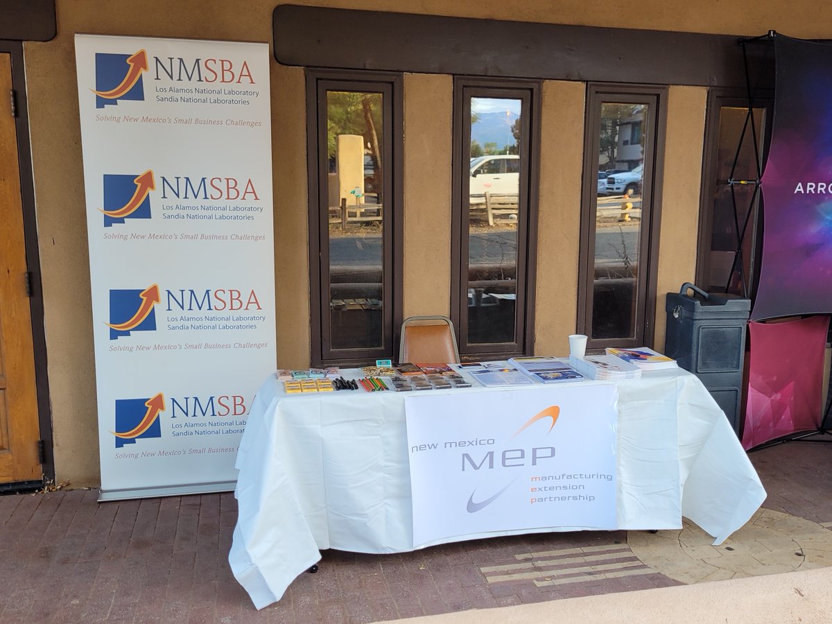 LANL_Innovation's tweet image. The Feynman Center is attending the 2022 NM Outdoor Economics Conference!

We are excited to talk about how @LosAlamosNatLab and @SandiaLabs are advancing the state’s #economy with our programs. Come by our booth to how our researchers can help commercialize your #innovation.