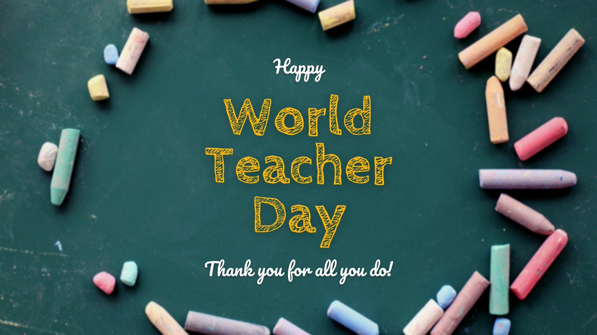 Teachers deserve the world for all they do for others. I am so proud to have so many outstanding teachers in my life. Wishing you all the best day! #nved #nvedchat #teachnvchat #nevadaready