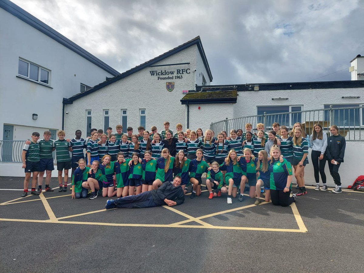 Brilliant stuff from our rugby teams today-Senior Boys won 3/3 games, Senior Girls 7s won all 3 of their games and our Junior girls won 2/3 games, with our 1st Year girls playing in a touch tournament - well done all! Our Senior Girls' hockey team lost out to St Wolstans