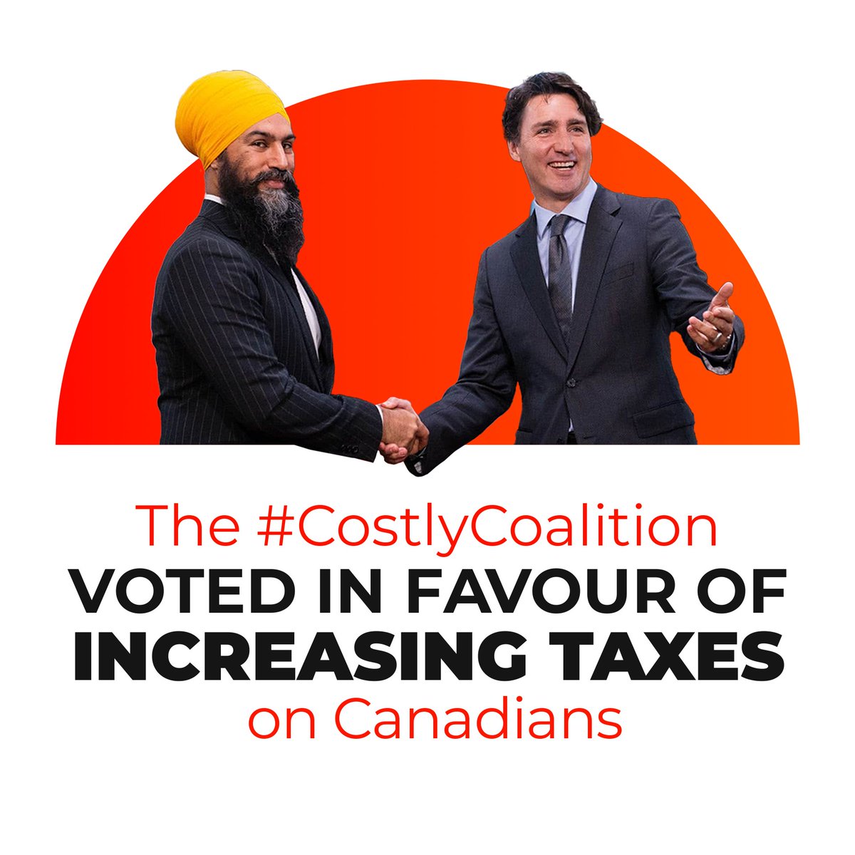 This week, Conservatives voted against new tax hikes, but the #CostlyCoalition voted to increase taxes on your gas, heat, groceries & paycheques. Say NO to new tax hikes by signing the petition: conservative.ca/cpc/stop-all-p…