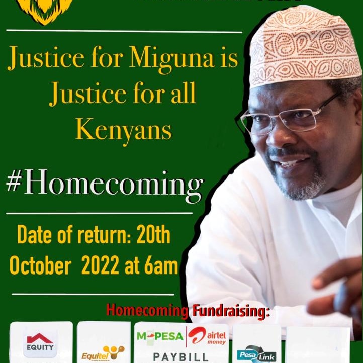 agness_Momanyi's tweet photo. Kenyans from all walks of life cannot wait to welcome back the General! In two weeks time our country welcomes back a hero. The son of the soil! wuod kano!!Let us give The general a mega reception!!  @MigunaMiguna   @charlowy @ntvkenya @citizentvkenya @EmpressNikkiAko @KTNNewsKE https://t.co/n8jlOHknZh
