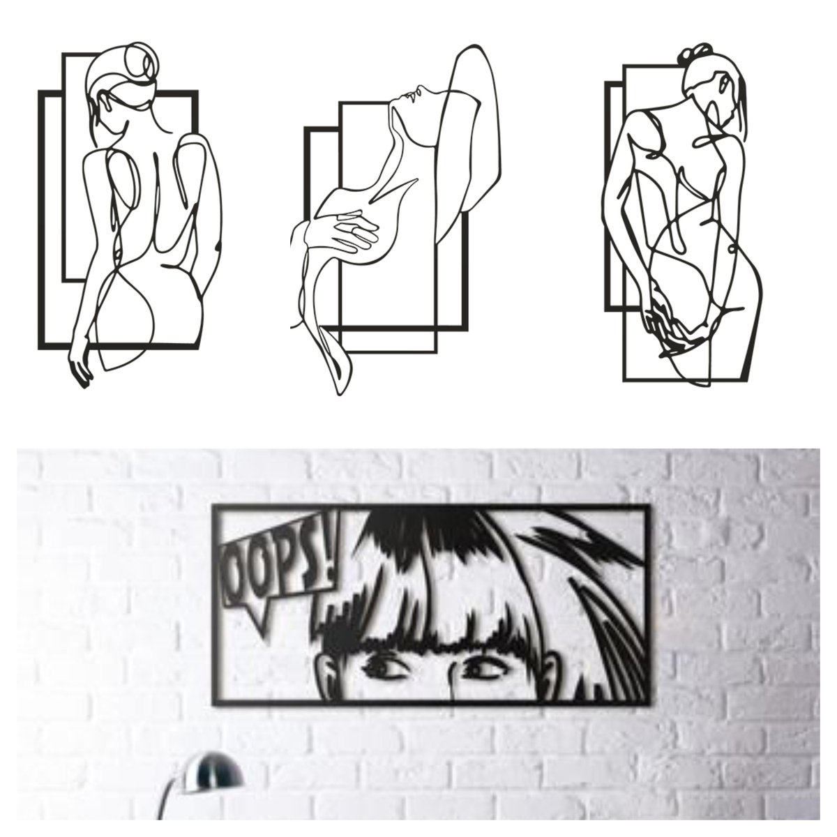 Stl3DShops's tweet photo. #halloween: STL Files Sexy x 7 Sensual Body Art Exotic Wall Art Sexy Girl Abstract per artigianato fai-da-te stencil arte murale 2D Halloween https://t.co/2obtDibnmX #stampa3d #2dwallart #diycrafts #stlfilesprinti https://t.co/AmY7nVBITH