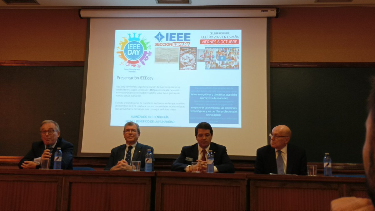 Empezamos el IEEE day 2022!