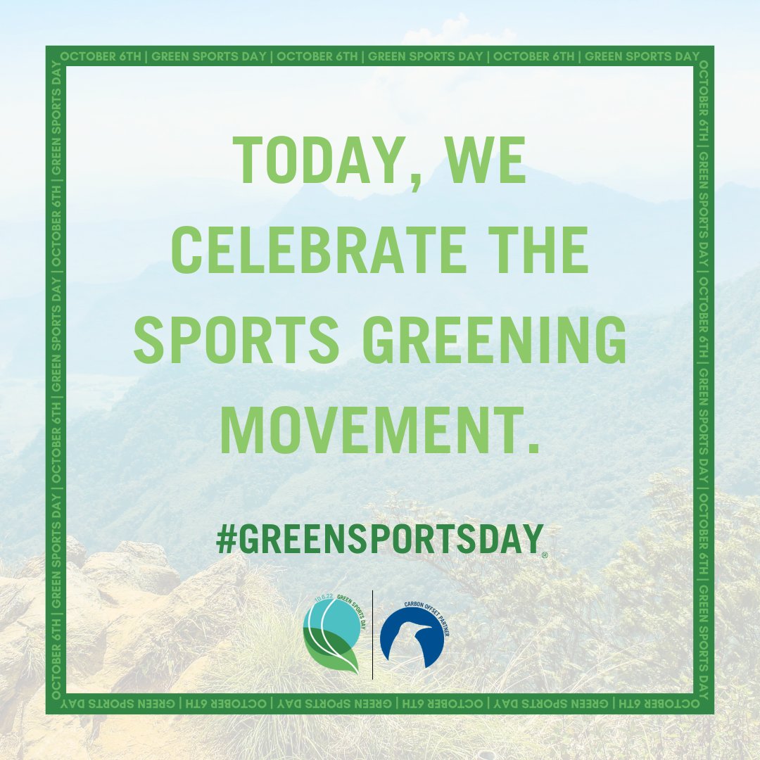 sportsalliance's tweet photo. Join the sports community as we #PlayToZero, taking strides towards net-zero #energy, #water, and #waste with the Green Sports Alliance sustainability performance toolkit.

🔗  https://t.co/8BD4EQaopZ

#GreenSportsDay 💚🔊 https://t.co/jPW6vYq7aw