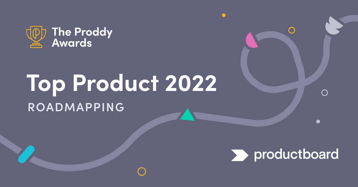 productboard's tweet photo. Excited to share that Productboard has won a Proddy Award for Top Roadmapping Tool! We thank our incredible community for helping us achieve this milestone. #proddys https://t.co/GH3WijPss6