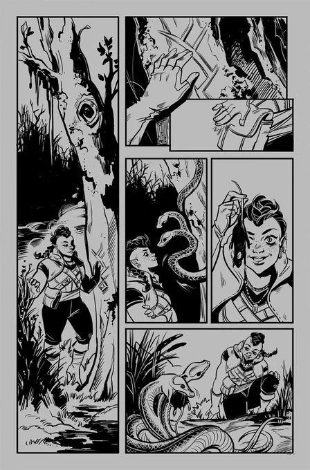 I almost forgot to mention! Yesterday Ravenloft: Orphan of Agony Isle #4 was released, and I had the absolute pleasure of drawing my very first D&amp;D comic pages. I had a blast drawing this side story, and I hope I get to return to the world again sometime. 