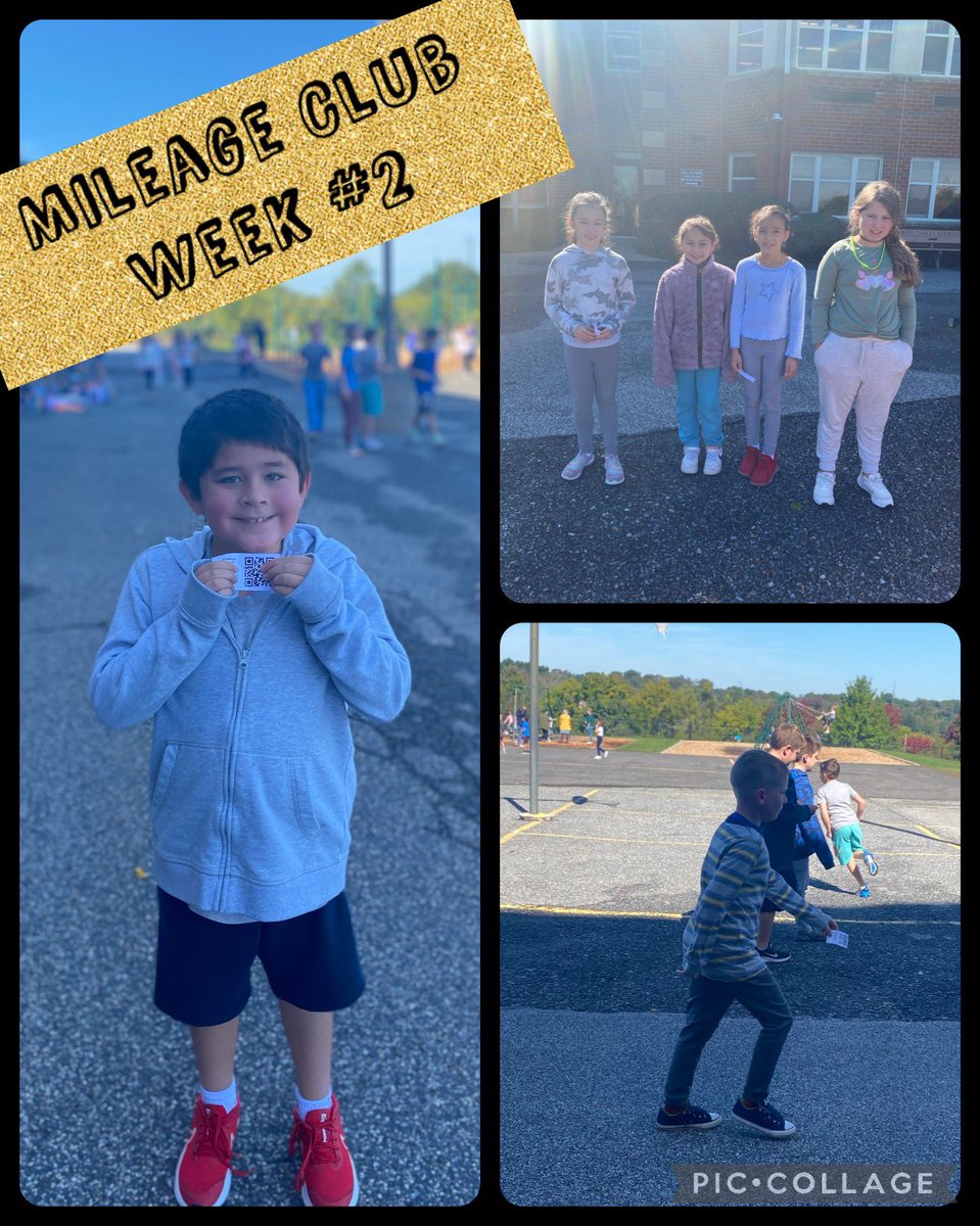 Mileage club week 2 is rolling! Way to go runners!😎🏆👟 #gvfeeling #jaguarmax <a href="/MrsOwensGVESPE/">Mrs. Owens</a> <a href="/GarnetValleyES/">GVES</a>