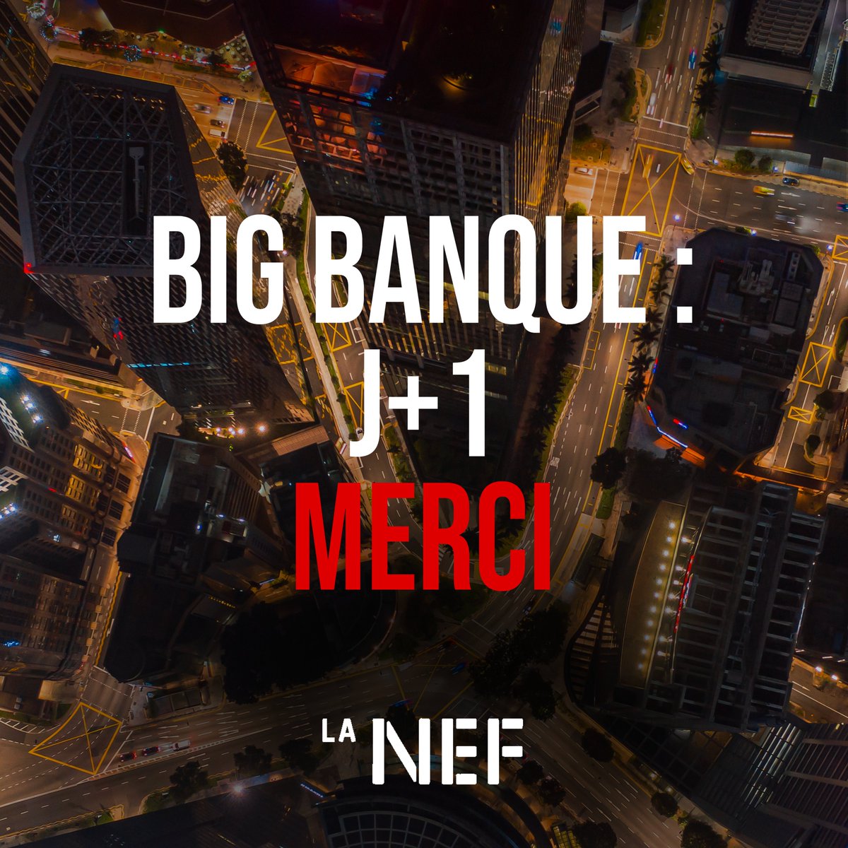 laNef_'s tweet photo. [#BIGBANQUE] 💥 Le lancement du BIG BANQUE c’était il y a 24h… Et vous êtes déjà près de 500 personnes à avoir rejoint le mouvement ! 

Merci à toutes et à tous 🤩
Pour rejoindre le BIG BANQUE : https://t.co/KYYd9JUead

#lanef #banqueethique https://t.co/wHJ9aQ5PCn