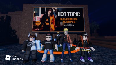 We worked with <a href="/HotTopic/">Hot Topic</a> to launch some spooky avatar items.

📰 Read: venturebeat.com/games/hot-topi…
🛍️ Shop: roblox.com/groups/1596639…