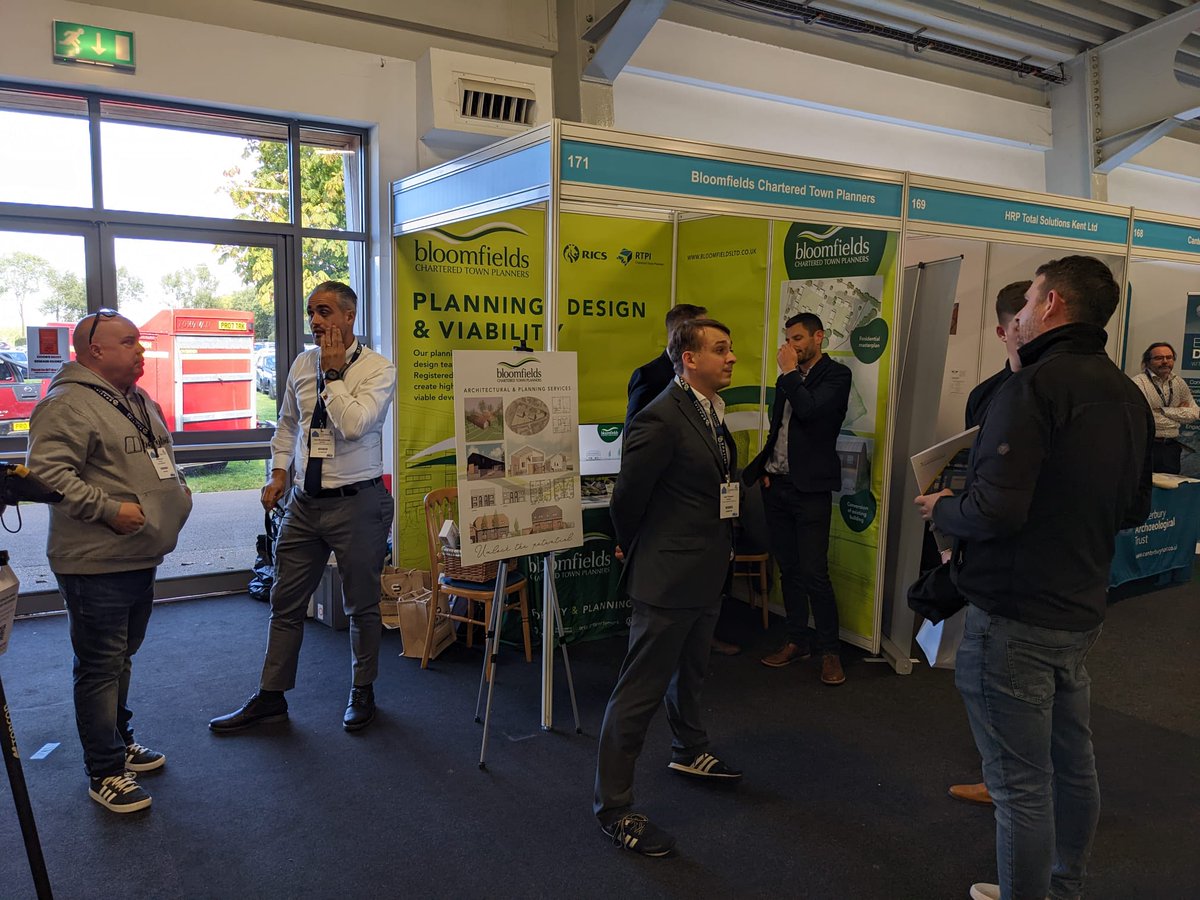 We have enjoyed our day at the <a href="/KentConExpo/">Kent Construction EXPO</a>. Thank you to everyone who came to our stand, it was great to catch up and talk about how the Bloomfields team can help you.  
#kentconstruction #planning #architecture #architecturaldesign #ruralplanning #townplanning #urbanplanning