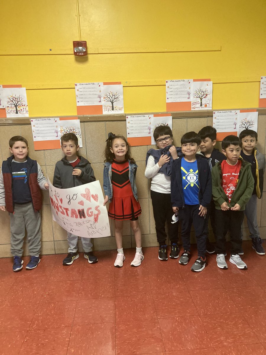 We are in the spirit and excited for Homecoming weekend!! Go Mustangs! ❤️🤍🖤#mineolaproud <a href="/Hampton_Street/">Hampton Street</a> <a href="/MineolaUFSD/">Mineola UFSD</a>