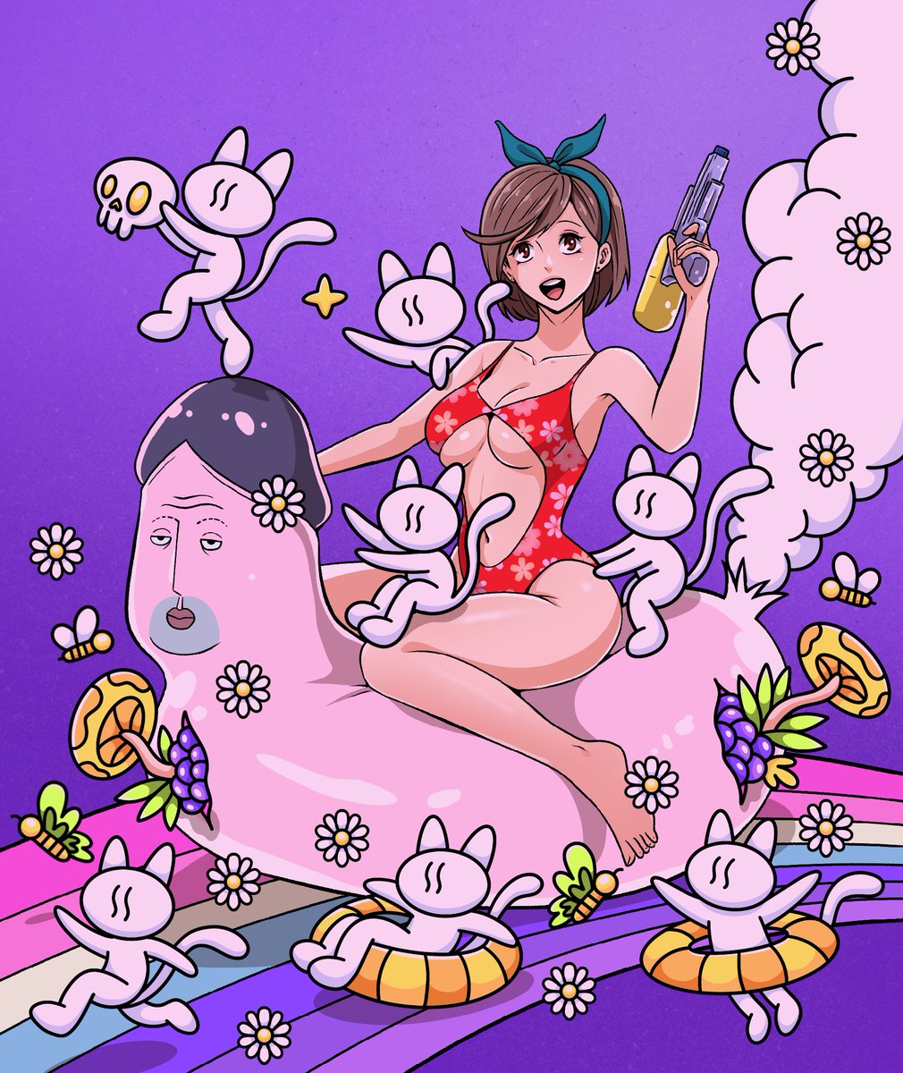 GN everyone! 🫶🏻💜✨

My COLLABORATEZ w/
<a href="/Isapanicmonsta/">isa panic monsta | LIVE AUCTION</a> &amp; <a href="/SinarJayaGurih/">PujaSagara</a>
edition is still available💜✨

💜Mind-altering
objkt.com/asset/KT1Pg6Xv…

💜RAINBOWPOOL
objkt.com/asset/KT1Pg6Xv…

RTs and loves are much appreciated💜

#COLLABORATEZ #NFTs #tezos #tezoscommunity #thesensor