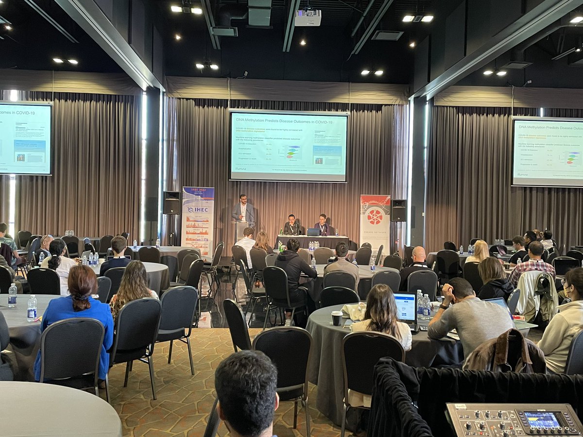 At the #IHEC2022 meeting on epigenetics, <a href="/HusDaoud/">Hussein Daoud</a> from <a href="/illumina/">Illumina</a> presents on methylation tools and new technology to make genomics more accessible from Illumina.
