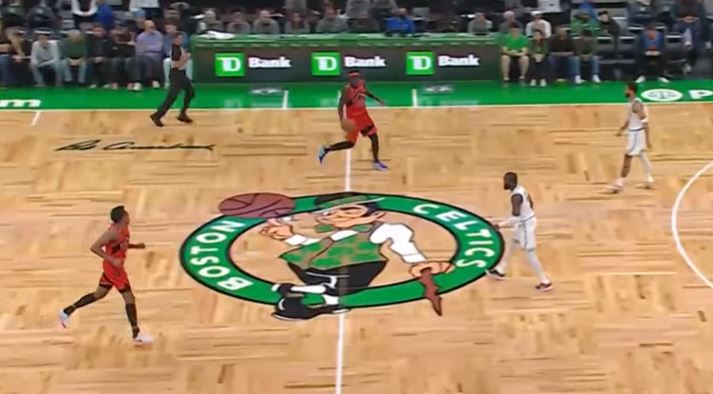 Celtics showing off new center-court logo in preseason - CBS Boston