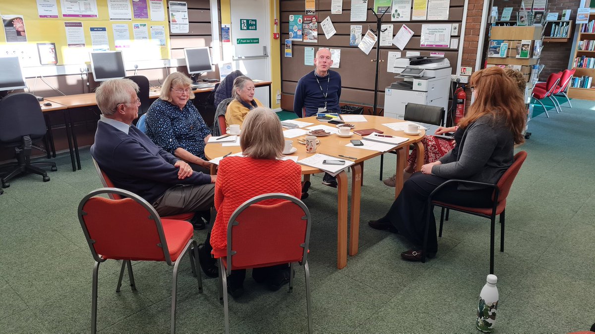 Great to see everyone at the Stafford and E Staffs CML Network meeting <a href="/SCCCCM/">Chris Plant</a> <a href="/StaffsLibraries/">Staffordshire Libraries</a> <a href="/mpftnhs/">Midlands Partnership University NHS FT</a>