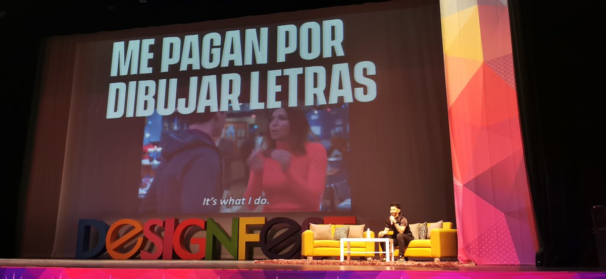 malenybravo's tweet image. Alan Guzmán @Zhompi presente en #designfest  #14 #designfest2022 #diseño #gráfico #lettering #tipografia