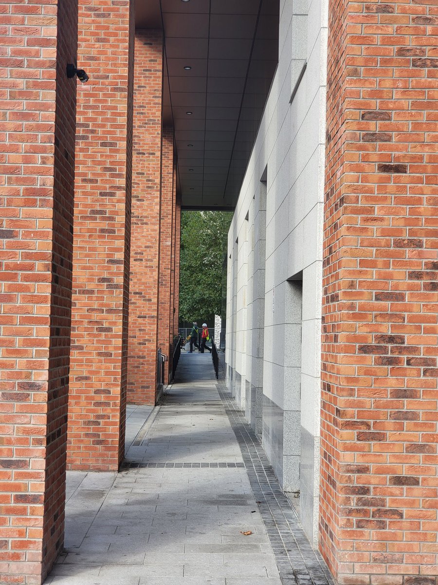 New walkway working very well behind the Smithfield luas stop. Delighted to be part of this urban development.