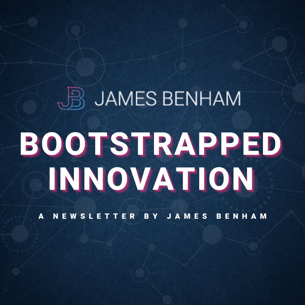 JamesMBenham's tweet image. If you&apos;re looking to learn more about the Bootstrapping Mindset, (or if you want to know which books &amp;amp; podcasts I&apos;m digging into), I invite you to subscribe to my newsletter, Bootstrapped Innovation (Coming out soon).

Subscribe to Bootstrapped Innovation: eepurl.com/iaLPVr