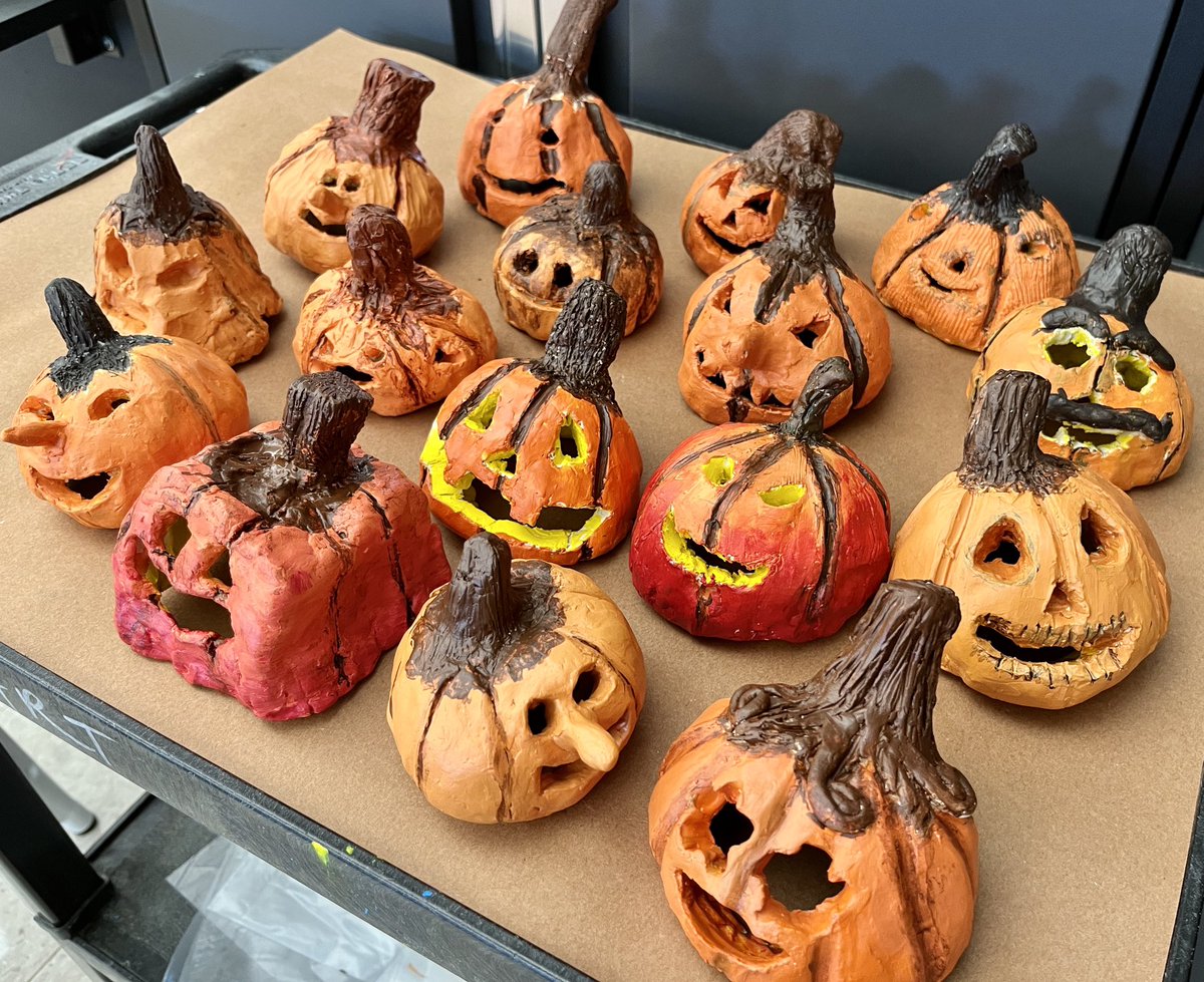 Fall decor with 6th grade!