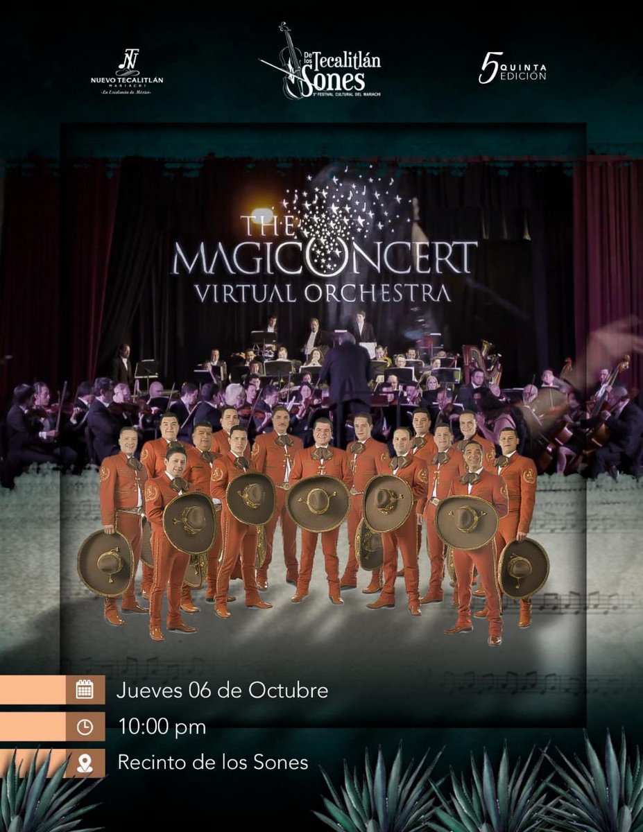 nuevotecalitlan's tweet photo. HOY🎉, la gran presentación junto con la orquesta del Magic Concert, una gran obra de arte digna de admirar 🎺🎻🎶😃 #tecalitlan https://t.co/IWSB6FgNjx