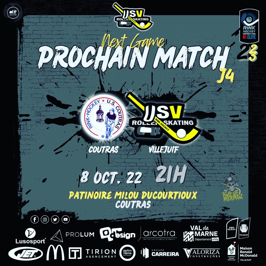 ⚫️🟡USV Rink Hockey 🟡⚫️ tweet media
