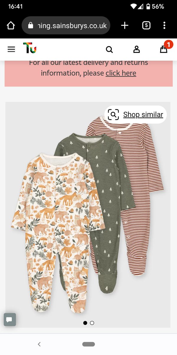 Kate_N_Walters's tweet photo. @sainsburys why are these counted under the Baby Boy filter rather than unisex? I see no reason why I shouldn't dress my little girl in this pattern (or most of the designs you have designated as suitable for boys actually!) https://t.co/CW9wvK1Cbm